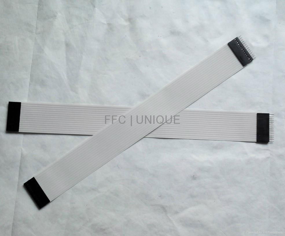 High quality 14-pin 230mm 2.54mm pitch type A FFC with connectors 172945 5