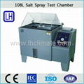 Salt spray test chamber for corrosion