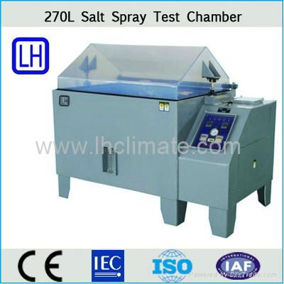 Salt spray test chamber for corrosion test