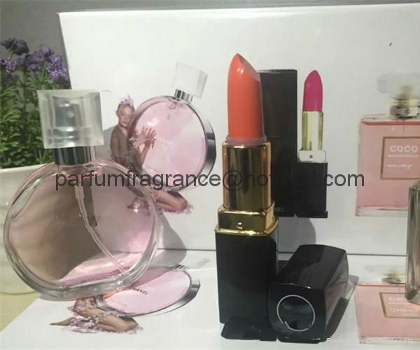 Chance / Coco 15ml Womens Miniature Perfume Gift Sets With Lipstick 3.5g