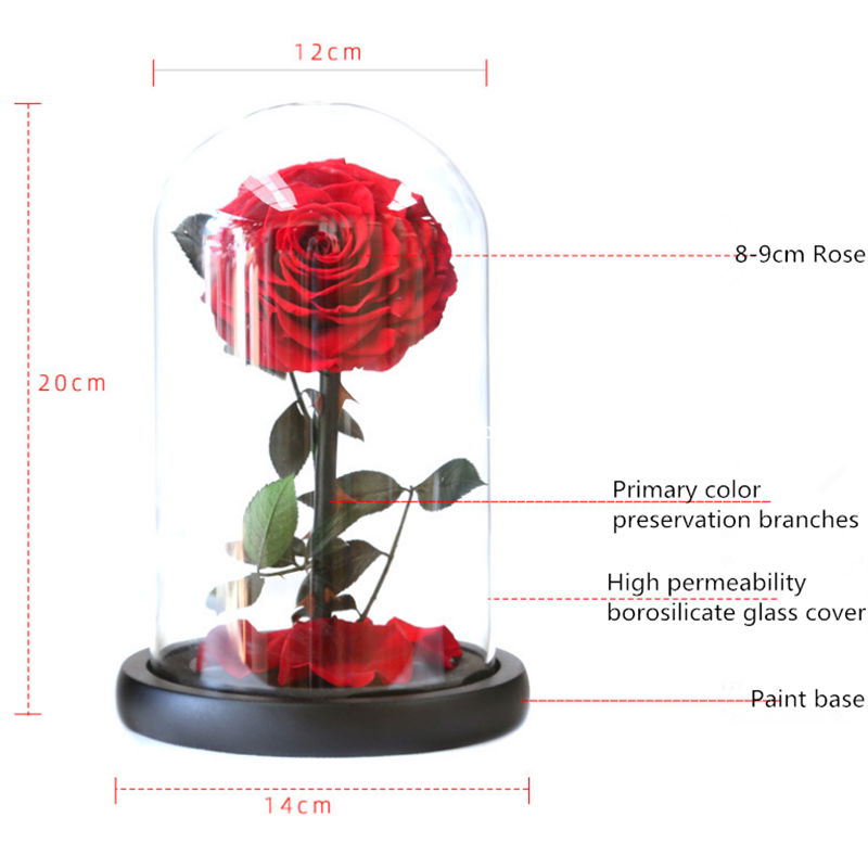 Flower Gift For Women Preserved Rose Gifts For Christmas Day 2