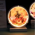 Preserved Flower Home Decoration Table Lamp Touch Screen Rechargeable Table Lamp