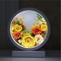 Preserved Flower Home Decoration Table Lamp Touch Screen Rechargeable Table Lamp