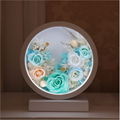 Preserved Flower Home Decoration Table Lamp Touch Screen Rechargeable Table Lamp 8