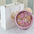 Preserved Flower Gift Box With Lights For Christmas Day Gifts