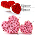 Preserved Flower Diamond Heart-shaped Gift Box Eternal Flower Gifts For Love
