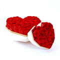 Preserved Flower Diamond Heart-shaped Gift Box Eternal Flower Gifts For Love