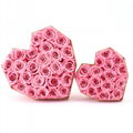 Preserved Flower Diamond Heart-shaped