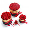 Preserved Roses Hug Bucket Gifts Eternal Flowers Gift Box For Valentines Day 2