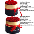 Preserved Roses Hug Bucket Gifts Eternal Flowers Gift Box For Valentines Day
