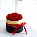 Preserved Roses Hug Bucket Gifts Eternal Flowers Gift Box For Valentines Day 9