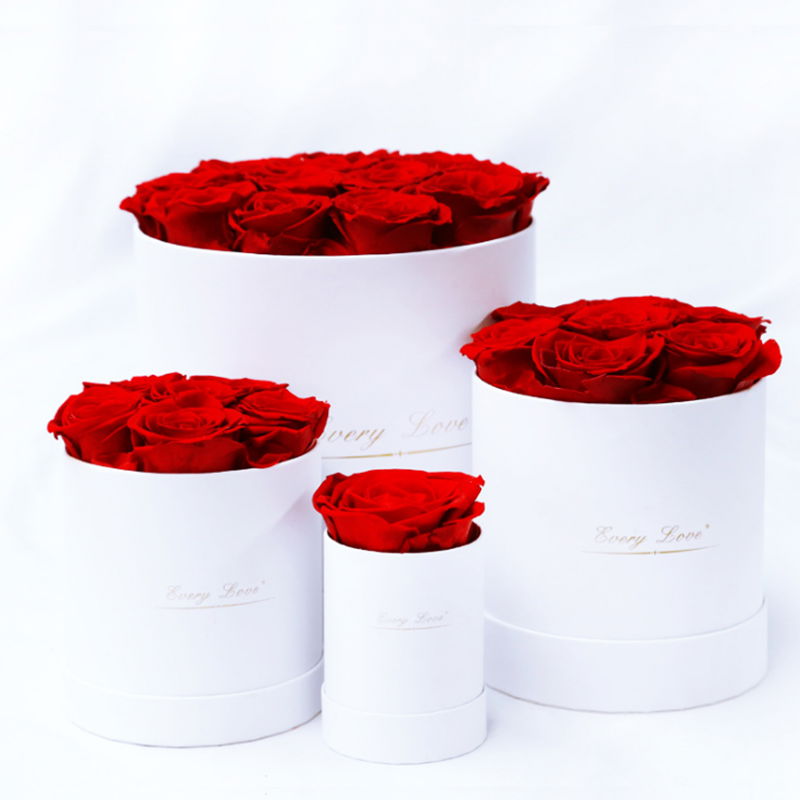 Preserved Flowers Gift  Of Hug Bucket  Eternal Roses Gifts Box 4