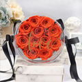 Preserved Fresh Flower Gifts Of Candy Bag Eternal Roses Gift Box For Wedding