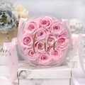 Preserved Fresh Flower Gifts Of Candy Bag Eternal Roses Gift Box For Wedding 6
