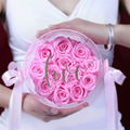 Preserved Fresh Flower Gifts Of Candy Bag Eternal Roses Gift Box For Wedding