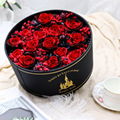 Eternal Flower Magic Castle Gift Box Preserved Roses Gifts Box For Wedding Love