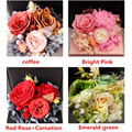 Preserved Flower Gift Box Drawer Jewelry Box For Girlfriend Valentine's Day Gift 14