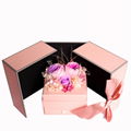 Preserved Flower Gift Box Drawer Jewelry Box For Girlfriend Valentine's Day Gift 2