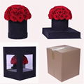 Dome Shape Real Natural Long lasting Immortal Eternal Forever Flower In Gift Box