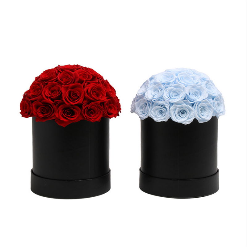 Dome Shape Real Natural Long lasting Immortal Eternal Forever Flower In Gift Box 4