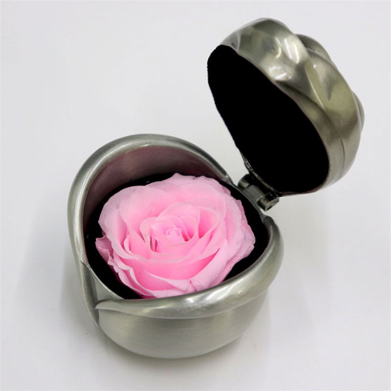 Jewelry Box With Eternal Rose Preserved Flowers Gifts For Women 2