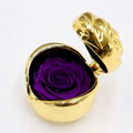 Jewelry Box With Eternal Rose Preserved Flowers Gifts For Women 7