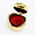 Jewelry Box With Eternal Rose Preserved Flowers Gifts For Women 5