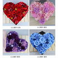 Rose Carnation Preserved Flower Heart-shaped Gift Box Valentine's Day Gifts 9