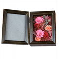 Wedding Decorations Preserved Rose Wooden Photo Frame 3