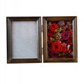 Wedding Decorations Preserved Rose Wooden Photo Frame 4