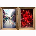 Wedding Decorations Preserved Rose Wooden Photo Frame 5