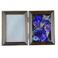 Wedding Decorations Preserved Rose Wooden Photo Frame 6