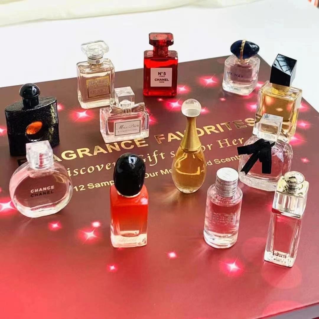 Original 12pcs Mini Perfume Gift Sets Small Size 5ml Perfume Gift Set  3