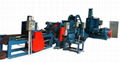 Double conical screw auto-feed sheeting machine