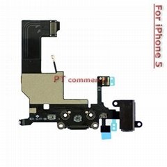 Headphone And Dock Connector Flex Cable for iphone5