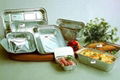 Aluminum food container 5