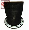 Flange Rubber Slowly-Closing Check Valve 4