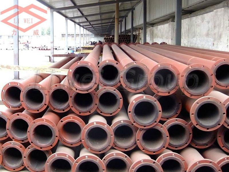 Seamless Rubber Lined Pipe