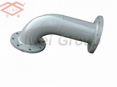 Rubber Lined Elbow Pipe