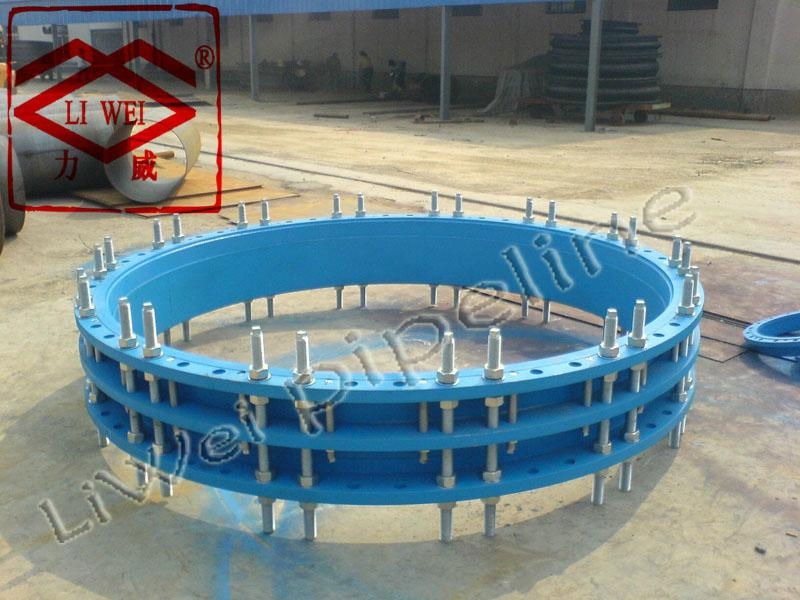 Double-Flange Loosing Force-Transferring Dismantling Joint, Metal Joint 3