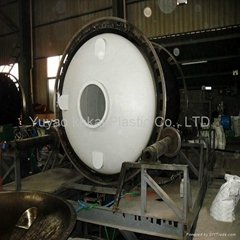 rock and roll rotomolding rotational moulding machine