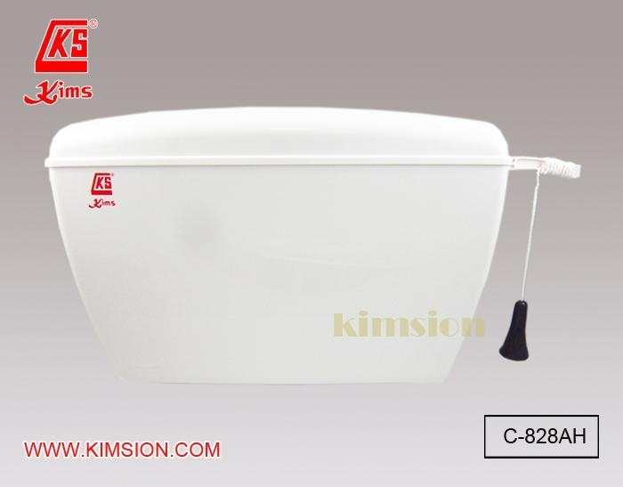 C-828AH-90  Kims High Level Plastic Cistern (BS Standard)