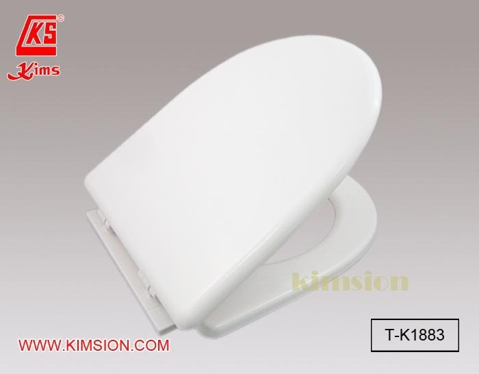 T-K1883  Plastic Toilet Seat and Cover (BS Standard)