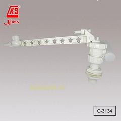 C-3134  1/2" Side Inlet Plastic Float Operated Valve (BS Standard)