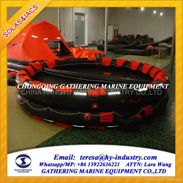 KHK Type Open type Both Reversible Inflatable Liferafts 2