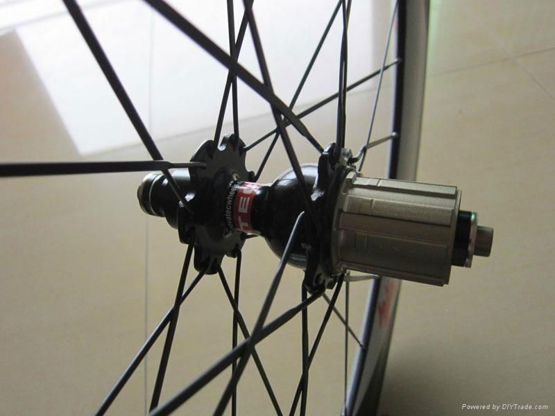 88mm Carbon Clincher Wheels Carbon Bicycle Wheelset Carbon Wheels 5