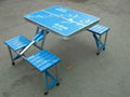 Aluminum folding camping table  3