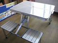 Aluminum folding camping table  4