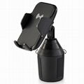 10W QI Car Cup Holder Phone Mount with Wireless Charger