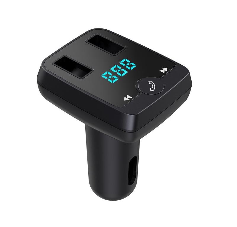 Bluetooth 5.0 Car FM Transmitter with Charger